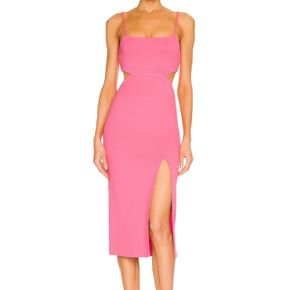 h:ours Dresses & Skirts - NWT h:hours brand Haydon dress in pink size Large. Brand new with tags.